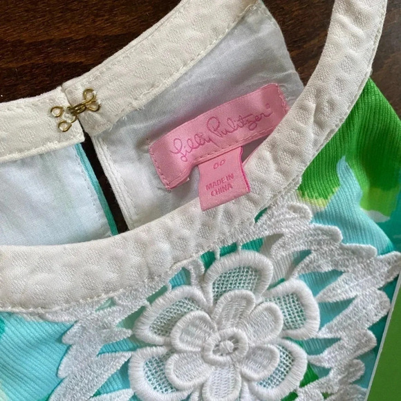 Lilly Pulitzer Dress Women’s 00 First Impression Pearl Shift Mini - Picture 4 of 7